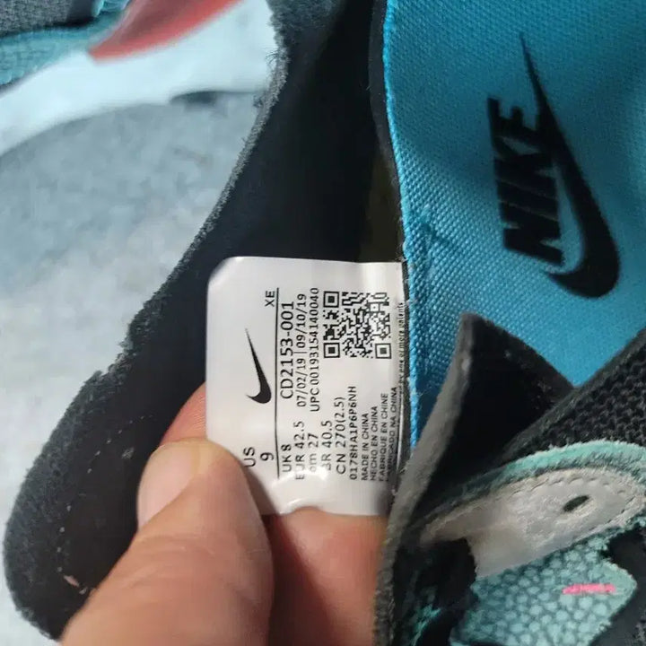 [BUNJANG] Nike React Element 55 Anthracite Blue Running Shoes 270mm / 나이키 리액트 엘리먼트 55 운동화 270mm