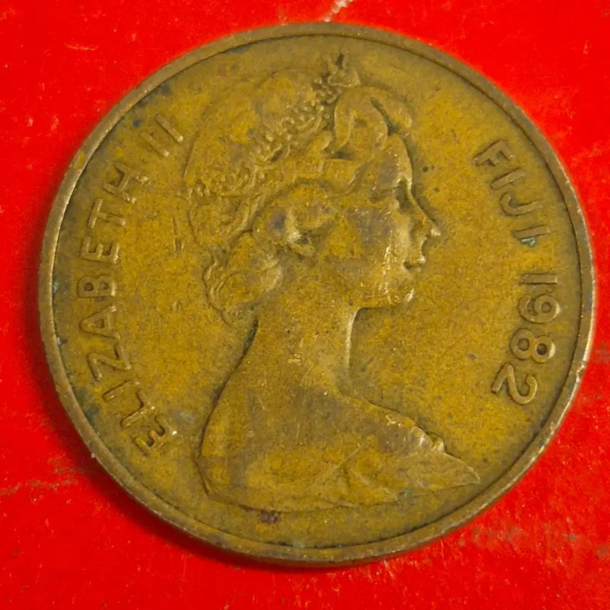 [BUNJANG] 1982 Fiji 2 Cent Coin / 1982 피지 2센트 동전 M2473