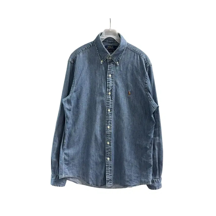 [SOLD OUT] [M] 폴로 클래식핏 데님 셔츠