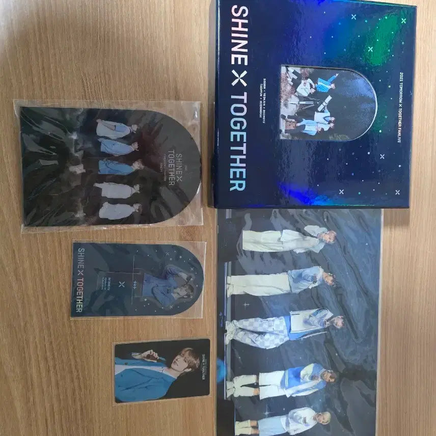 [BUNJANG] TXT Yeonjun Shine X Together 2021 Fanlive DVD Special Photocard / 투바투 범규 특전 Shine X Together 2021팬라이브 dvd
