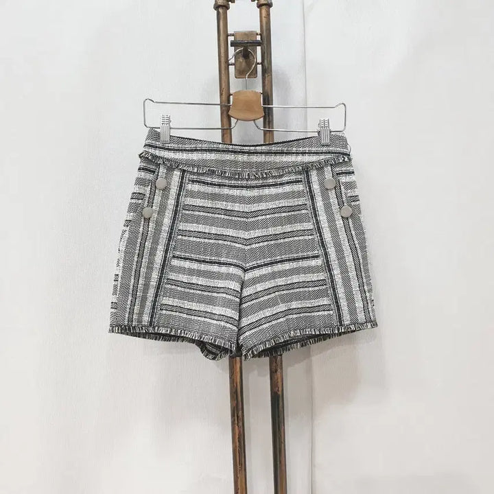 [BUNJANG] SJSJ Tweed Shorts Size 26 / (JJ30131)SJSJ 트위드 반바지 26