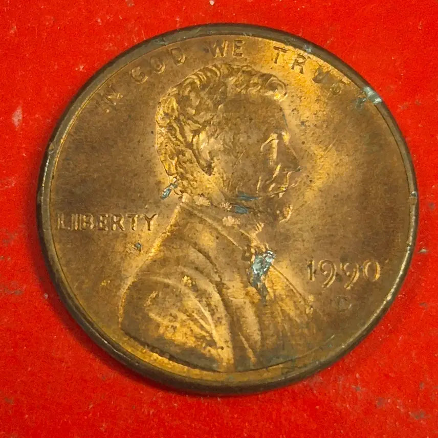 [BUNJANG] 1990 US 1 Cent Coin / 1990 미국 1센트 동전 M2474