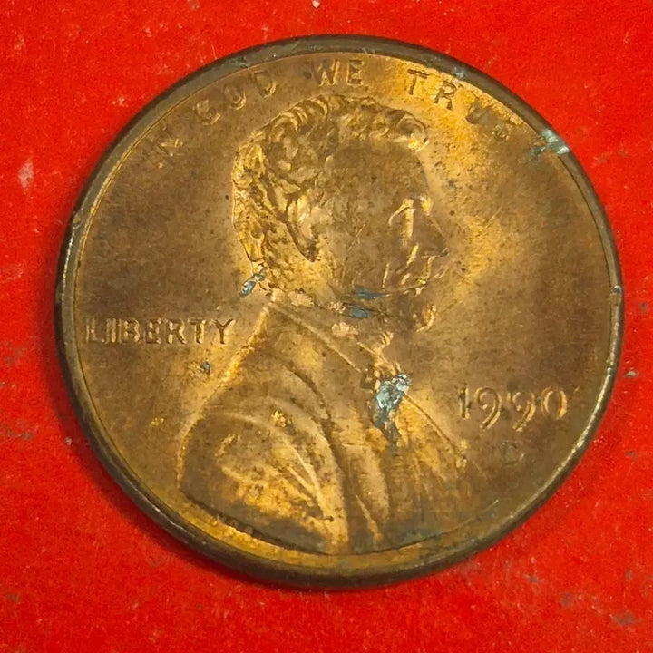 [BUNJANG] 1990 US 1 Cent Coin / 1990 미국 1센트 동전 M2474