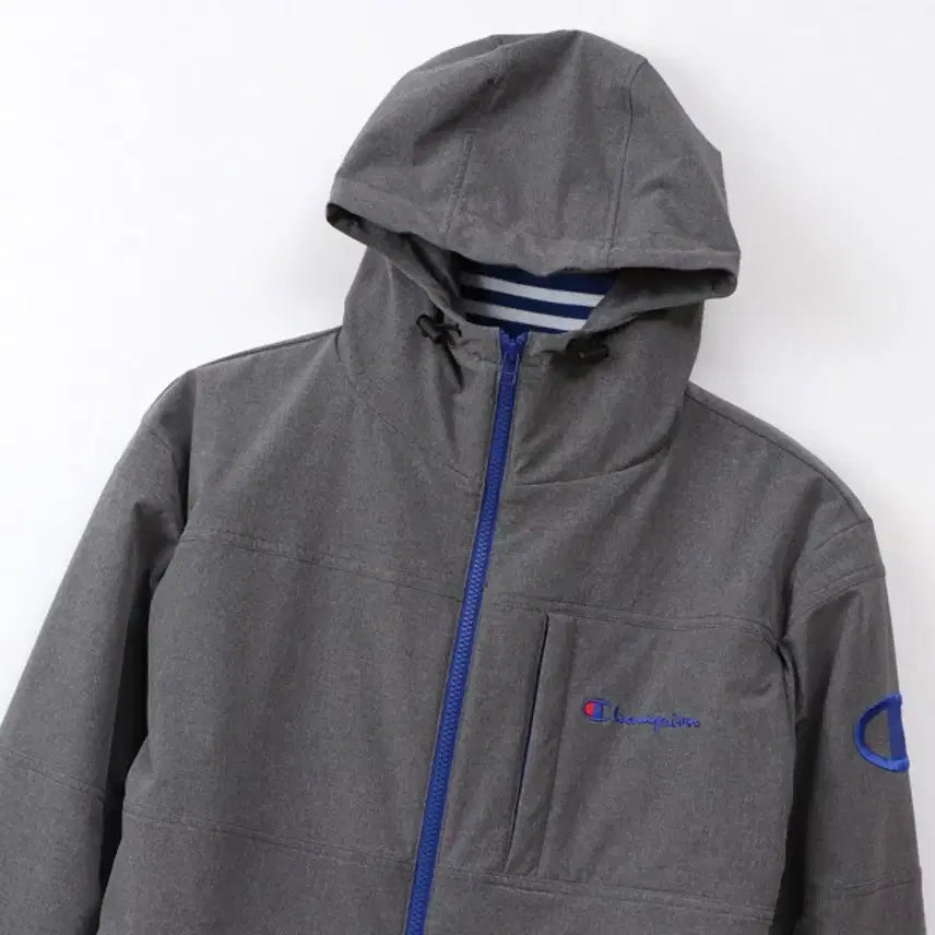 [BUNJANG] Champion 19FW Zipper Hoodie Jacket - Oxford Grey / 챔피온 지퍼 후드 자켓