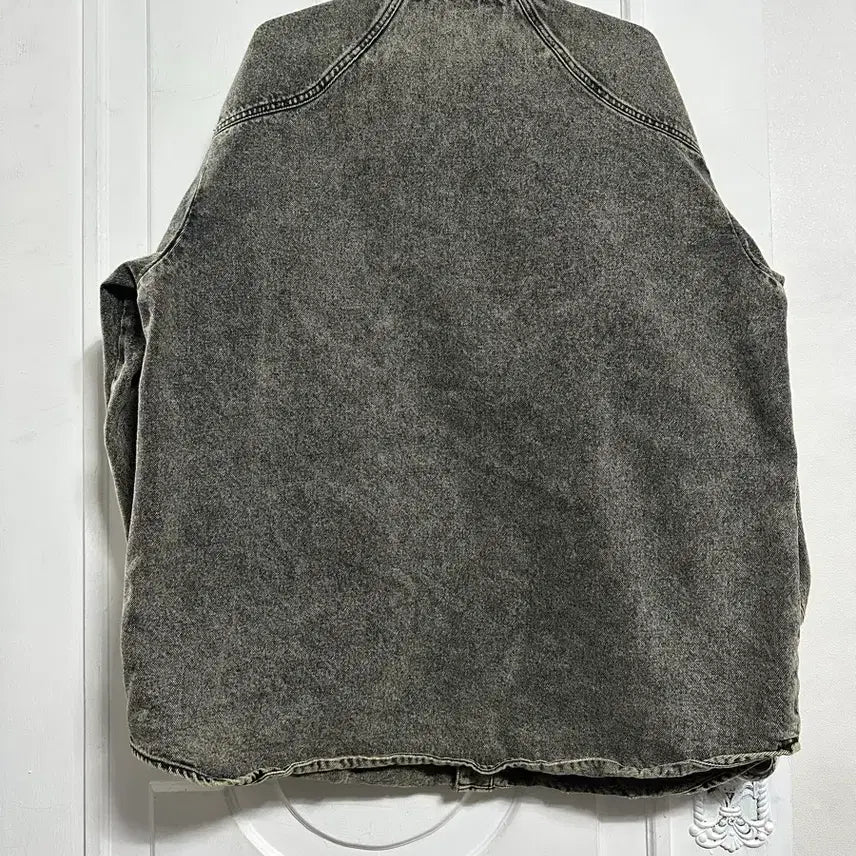 [BUNJANG] Freaker Front Flap Pocket Denim Shirt / 프리커 프론트 플랩 포켓 데님 셔츠