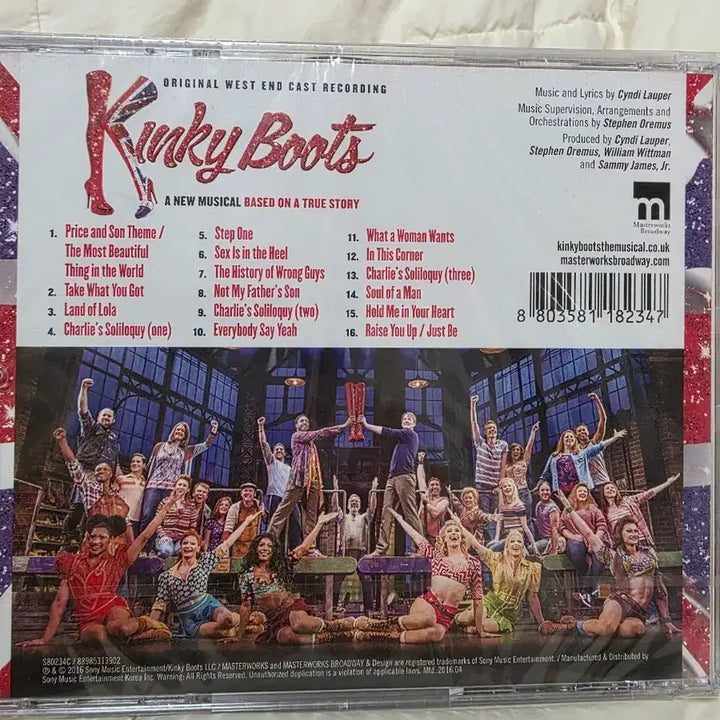 [BUNJANG] Kinky Boots Original West End Cast Recording OST / 뮤지컬 킹키부츠 ost 오리지널 웨스트엔드 캐스트 레코딩 연뮤엠디