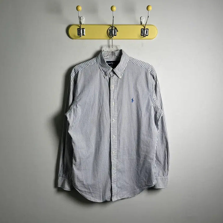 [BUNJANG] Polo Ralph Lauren Blue Stripe Shirt (Size 100) / 폴로 랄프로렌 블루 스트라이프 셔츠 100