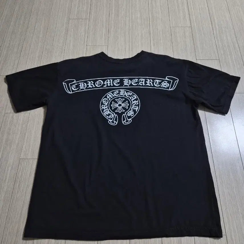 [SOLD OUT] 크롬하츠 블랙 반팔 티셔츠(105~110)