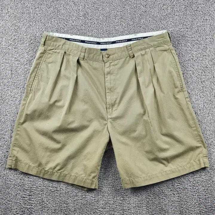 [BUNJANG] Polo Ralph Lauren Golf Beige Shorts 38" / 폴로랄프로렌 골프 쇼츠 반바지 ( 38"추정 ) / 12182