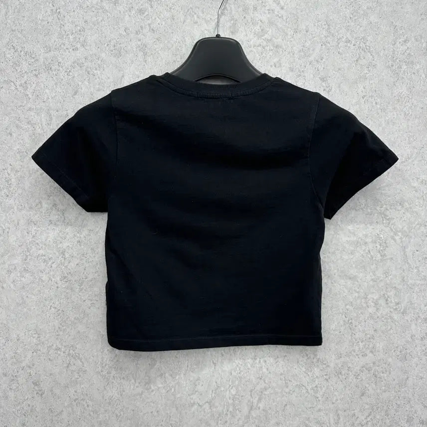 [BUNJANG] Dcent 90 Cropped Short Sleeve T-Shirt / 90 델리센트 여자 크롭 반팔 티셔츠