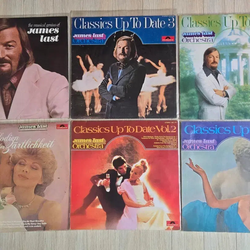 [BUNJANG] James Last LP Record Collection (6 Records) / 제임스 라스트  LP 음반 6장