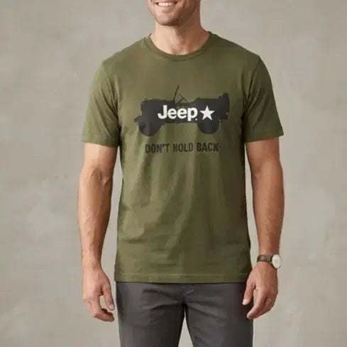 [BUNJANG] Jeep Cotton T-Shirt Size 95 / [95]지프 반팔 티셔츠