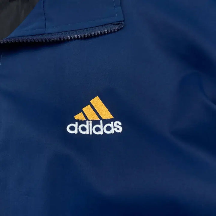 [BUNJANG] Adidas Old School Big Logo Navy Windbreaker / 아디다스 올드스쿨 빅로고 네이비 바람막이
