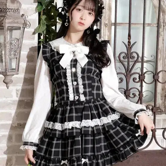 [BUNJANG] Noemie Setup Dress / 노에미 셋업 원피스 양산형 지뢰계 양지뢰