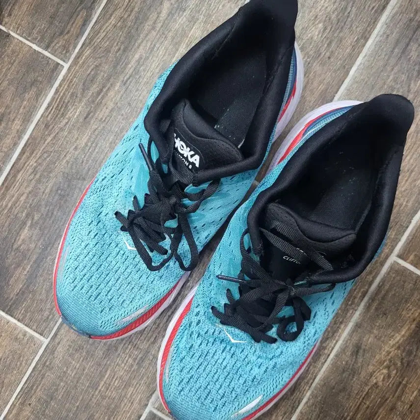 [BUNJANG] Hoka Running Shoes Blue/Red 265 / 호카 런닝화 블루/레드 265