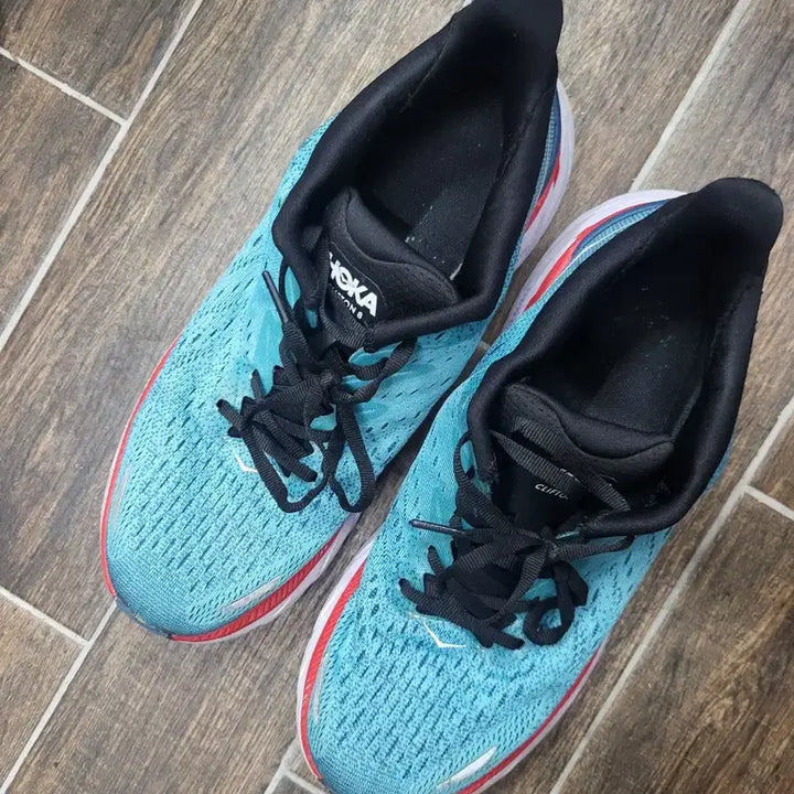 [BUNJANG] Hoka Running Shoes Blue/Red 265 / 호카 런닝화 블루/레드 265