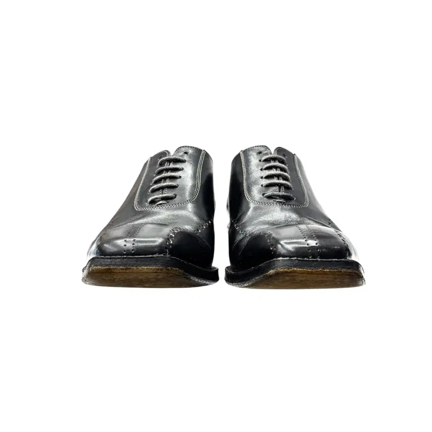 [BUNJANG] Bruno Magli Leather Loafers Square Toe / Bruno Magli 로퍼 260mm