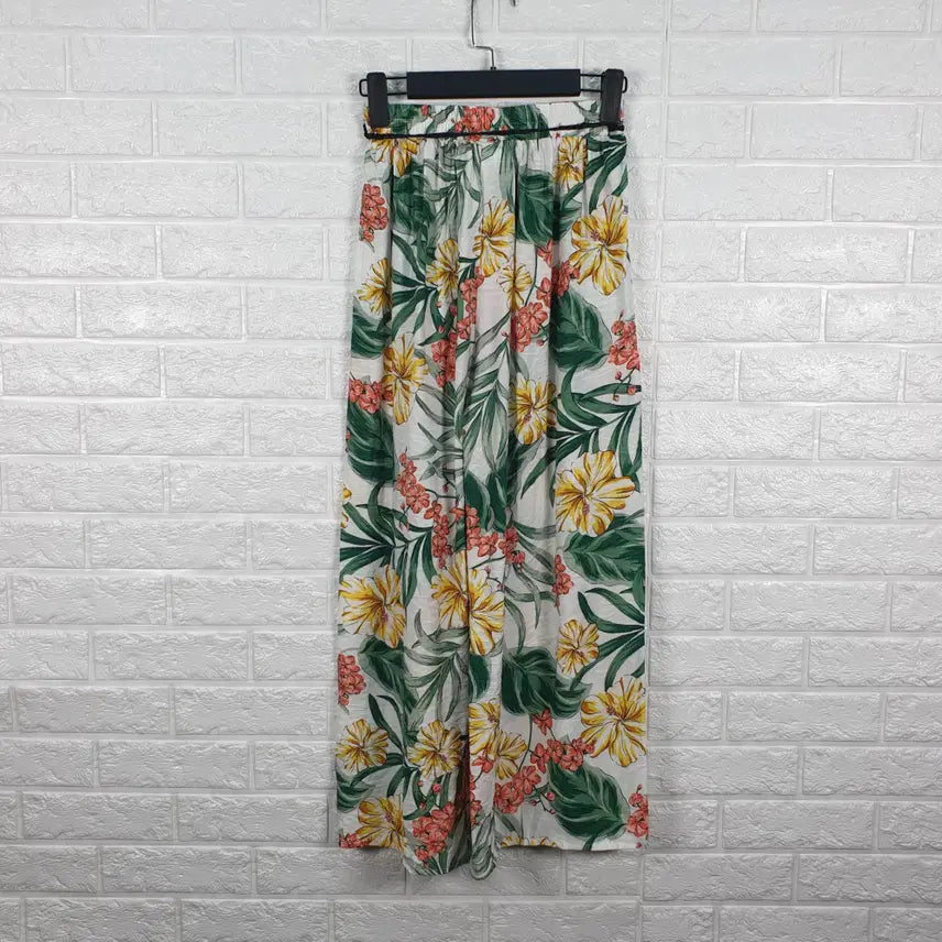 [BUNJANG] The Tilbury Tropical Wide Pants (New With Tags) / [F]더틸버리 트로피컬 와이드팬츠 (새상품)