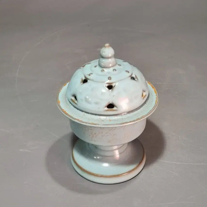 [BUNJANG] Goryeo Celadon Incense Burner / 여요 천청유청자 향로. 높이 14.5
