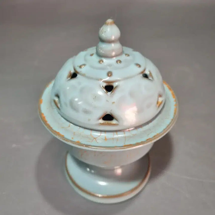 [BUNJANG] Goryeo Celadon Incense Burner / 여요 천청유청자 향로. 높이 14.5