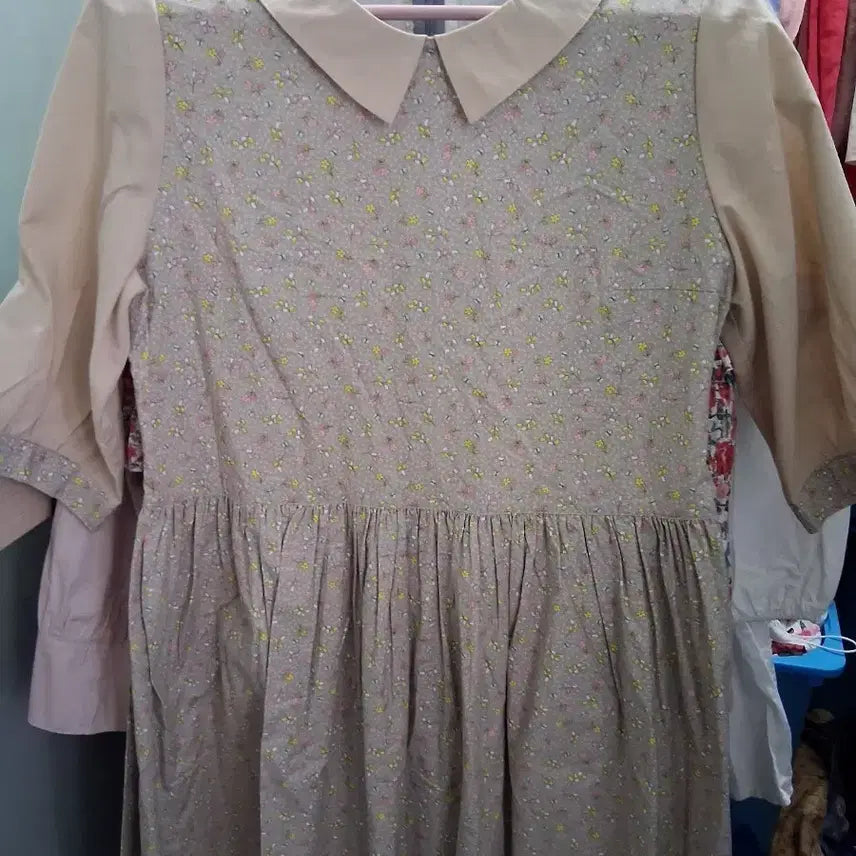 [BUNJANG] Flower Pattern Midi Dress / 원피스