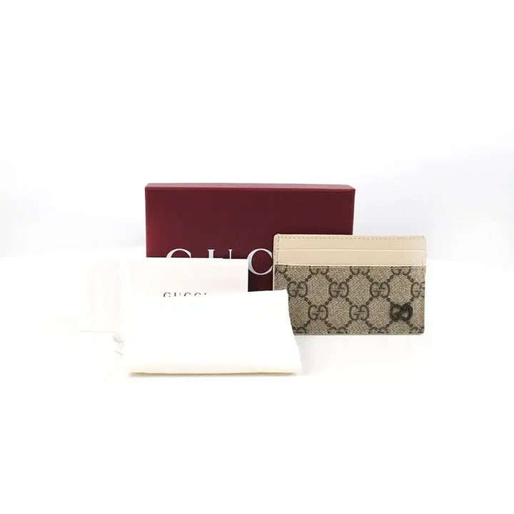[BUNJANG] Gucci GG Supreme Card Holder 768248 / [중고명품다올] 구찌 GG 수프림 카드지갑 768248