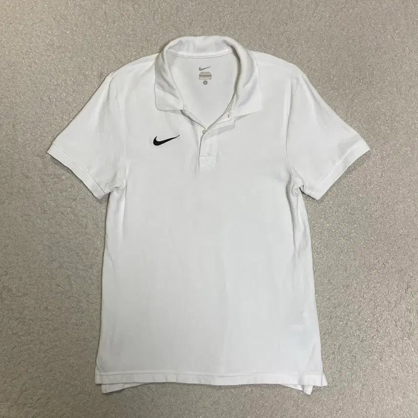 [BUNJANG] Nike White Short Sleeve Polo Shirt Size S / 나이키 흰색 반팔 카라티 s