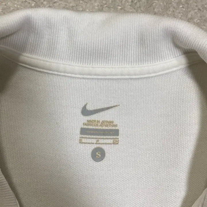 [BUNJANG] Nike White Short Sleeve Polo Shirt Size S / 나이키 흰색 반팔 카라티 s