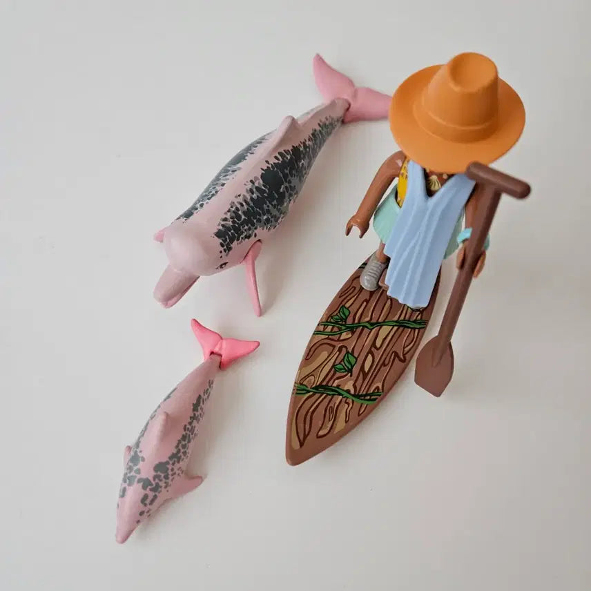 [BUNJANG] Playmobil Willtopia Paddling Board with Dolphins / 플레이모빌 윌토피아 패들링보드 돌고래