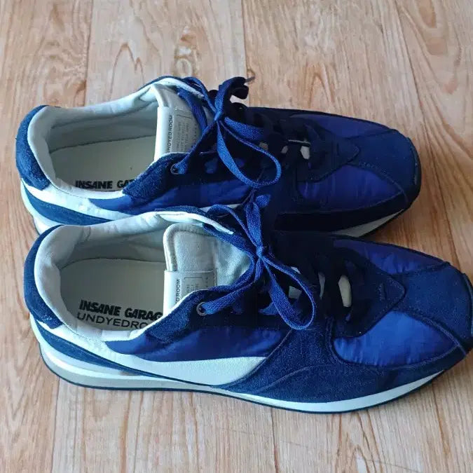 [BUNJANG] Undead Room x Insane Garage Collaboration Navy Sneakers (280mm) / 언다이드룸 &amp; 인세인 개러지 스니커즈 280mm