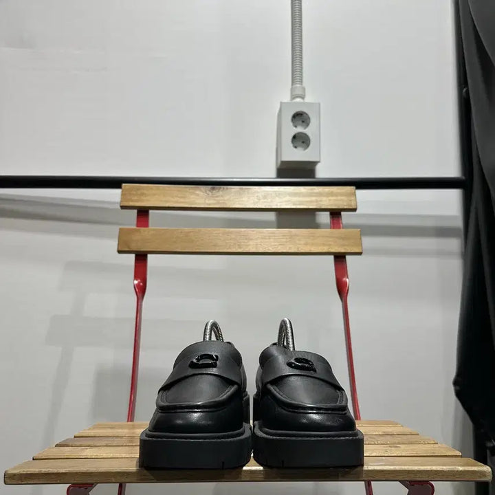 [BUNJANG] Coach Ria Loafers Black Leather Women&