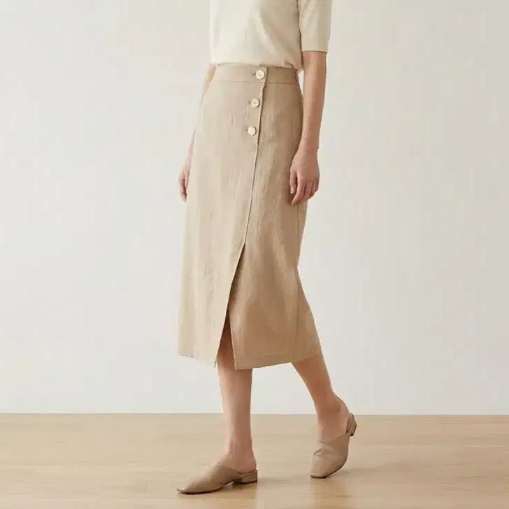 [BUNJANG] MIXXO Summer Skirt Black New / [26]미쏘 여름 스커트 (새상품)