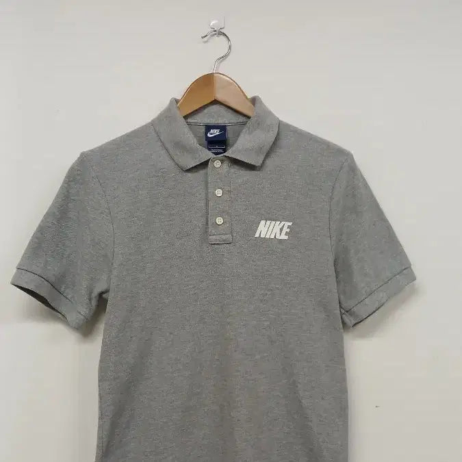 [BUNJANG] Nike Gray Polo T-Shirt L / 나이키 회색 폴로티 L
