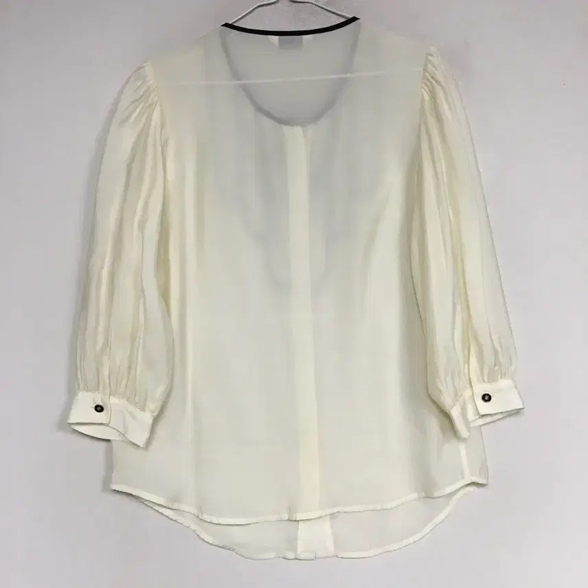 [BUNJANG] Satin Tencel Ribbon Blouse / SATIN 샤틴 텐셀 리본 블라우스 66