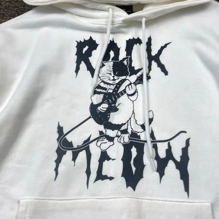 [BUNJANG] Nice Ghost Club White Hoodie / 나이스고스트클럽 화이트 후드티
