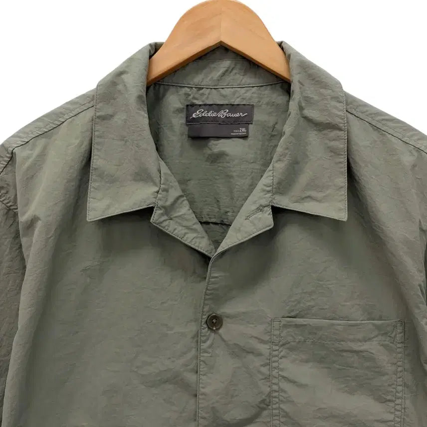 [BUNJANG] Eddie Bauer Cotton Poly Short Sleeve Shirt XXL / 에디바우어 코튼폴리 반팔셔츠