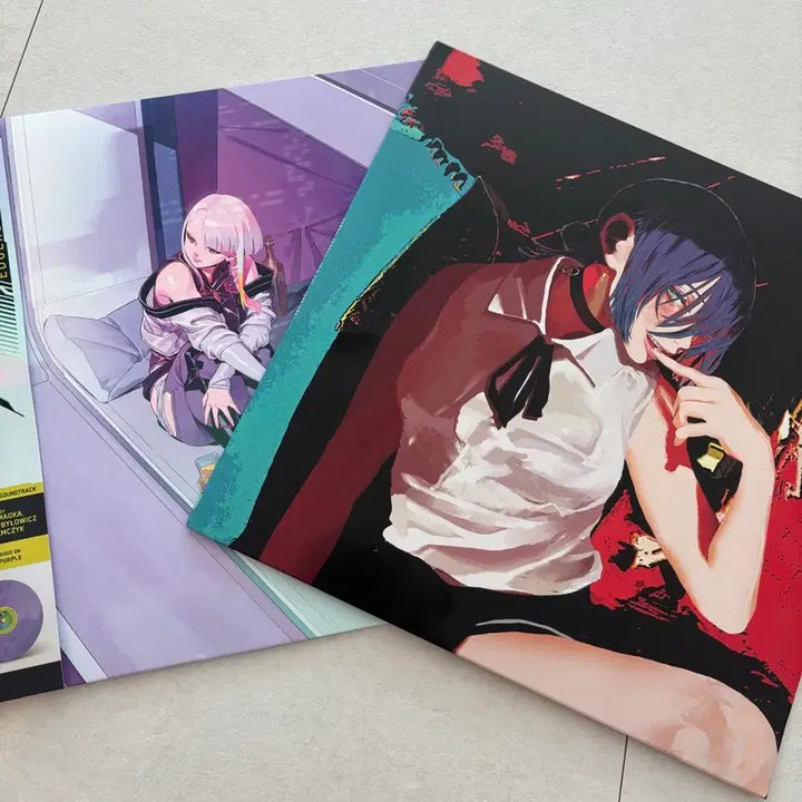 [BUNJANG] Cyberpunk: Edgerunners Purple LP Vinyl / 사이버펑크 엣지러너 퍼플 LP 바이닐