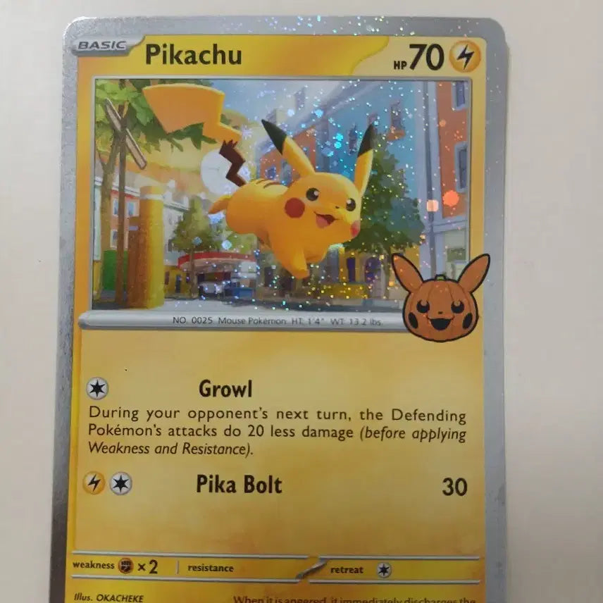 [BUNJANG] Pokemon TCG Trick or Trade Pikachu 018/091 / 포켓몬 카드 trick or trade 피카츄 018/091 북미