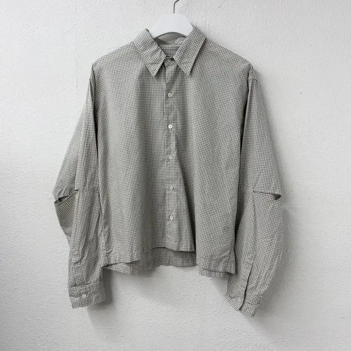 [BUNJANG] BEAMS Wide Short Fit Slit Shirt / BEAMS Wide Short Fit Slit Shirt