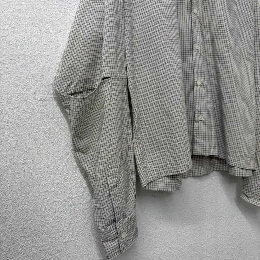 [BUNJANG] BEAMS Wide Short Fit Slit Shirt / BEAMS Wide Short Fit Slit Shirt