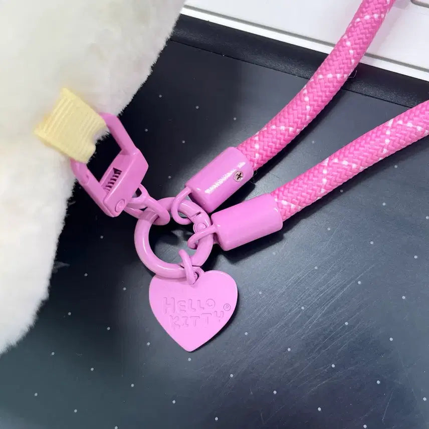 [BUNJANG] Sanrio Miniso Pop Star Kitty Charm Kibubu Keyring Plush / 산리오 미니소 팝스타 키티 참 키부부 키링 인형