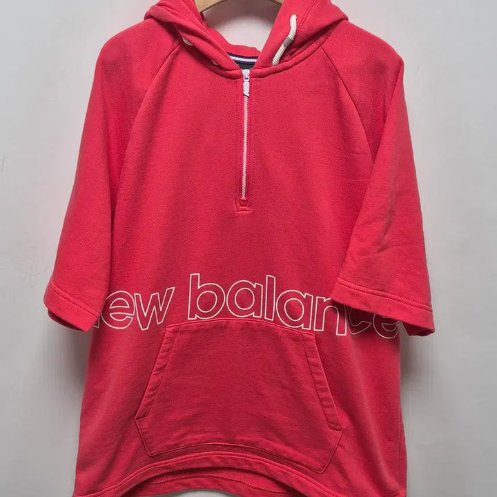 [BUNJANG] New Balance Short Sleeve Hoodie T-Shirt / (191) 뉴발란스 반팔 후드티
