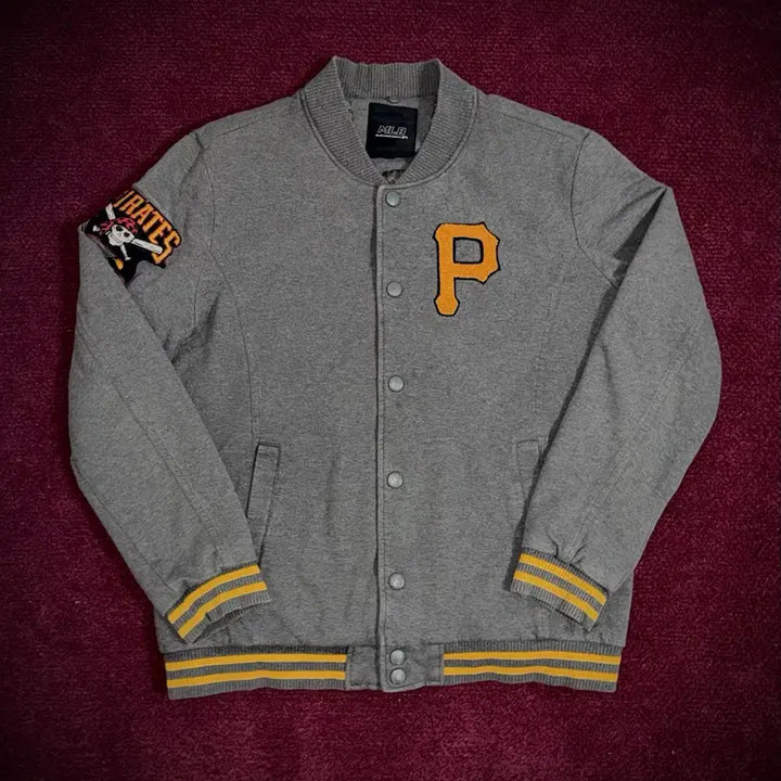 [BUNJANG] MLB Stadium Jacket Grey Size 110 / 엠엘비 MLB 스타디움 자켓 그레이 110