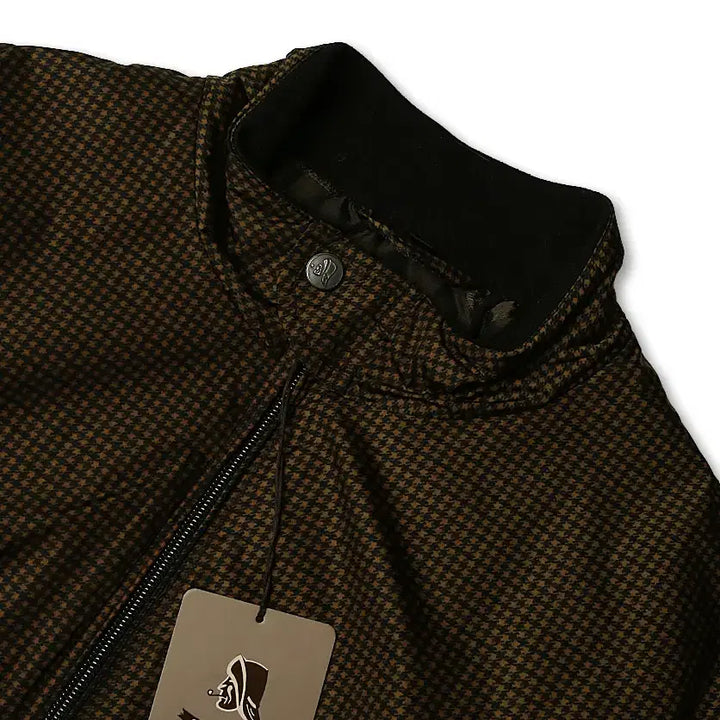 [BUNJANG] Sealup Houndstooth Check Polyamide 1935 Jumper Jacket / 씰업 [Sealup] 하운드투스 체크 폴리 1935 점퍼 자켓
