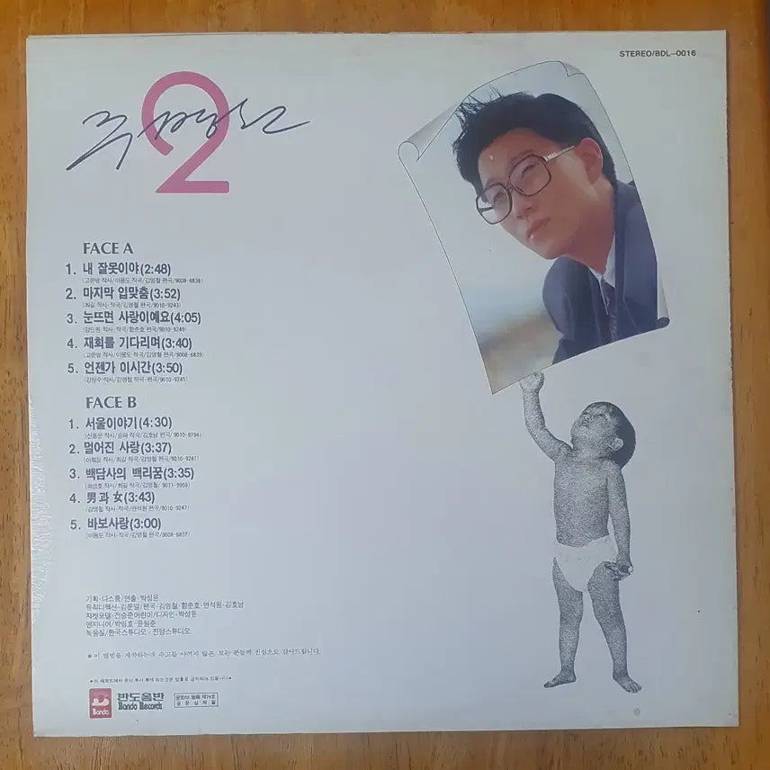 [BUNJANG] Joo Byung Sun 2nd Album LP / 주병선2집 LP.nm
