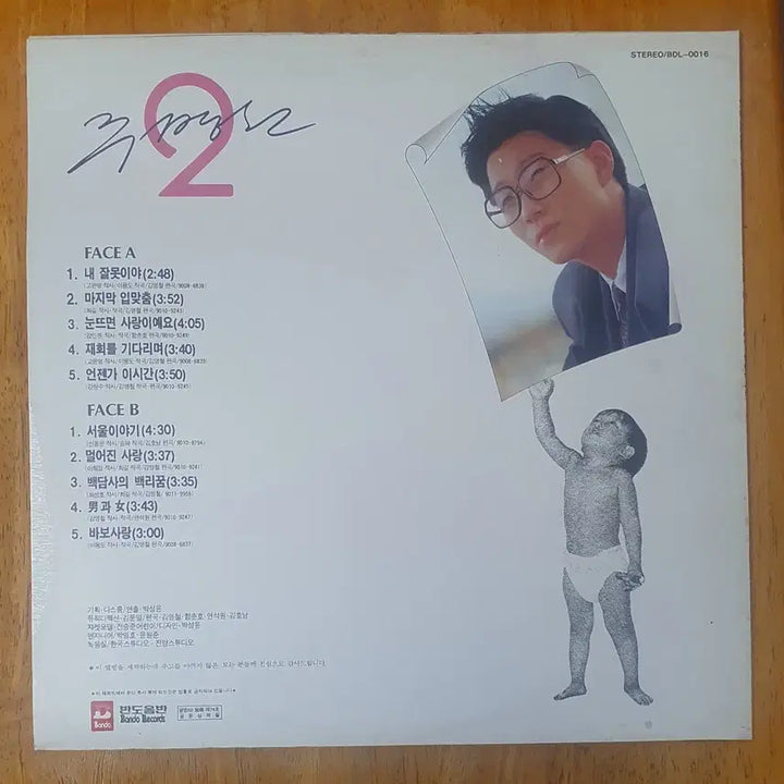[BUNJANG] Joo Byung Sun 2nd Album LP / 주병선2집 LP.nm