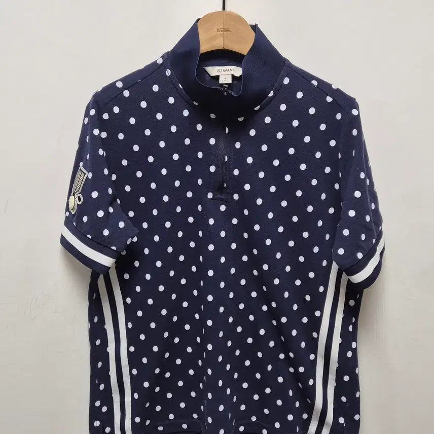[BUNJANG] SJ Wannee Half-Zip Short-Sleeve T-Shirt / (284) SJ와니 반집업 반팔티셔츠