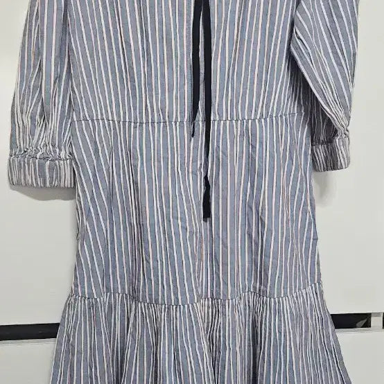 [BUNJANG] Lucky Chouette Striped Cotton Dress / 럭키슈에트 스트라이프 면 원피스