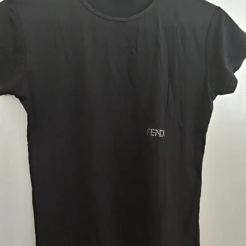 [BUNJANG] Fendi Black Short-Sleeve T-Shirt / 펜디 블랙 반팔 티셔츠