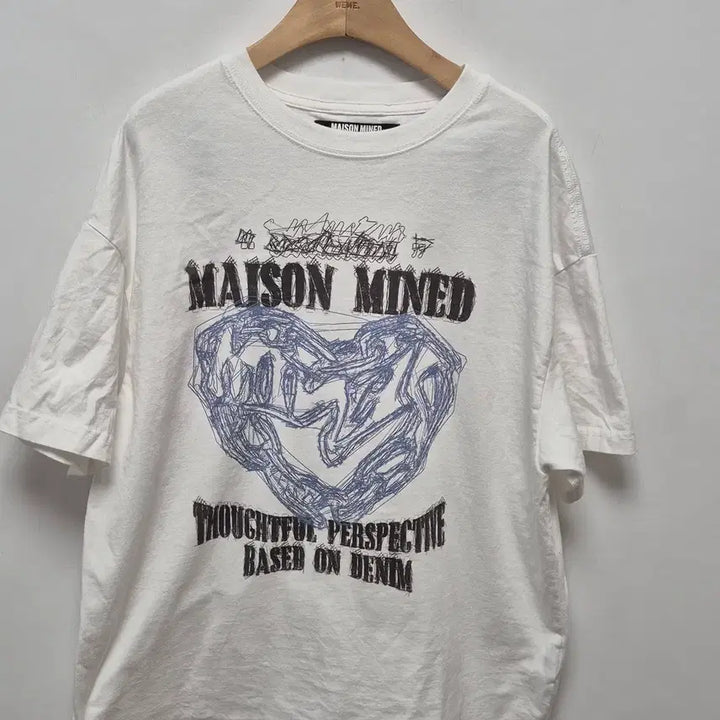 [BUNJANG] MaisonMinedd Short Sleeve T-Shirt / (285) 메종미네드 반팔티셔츠